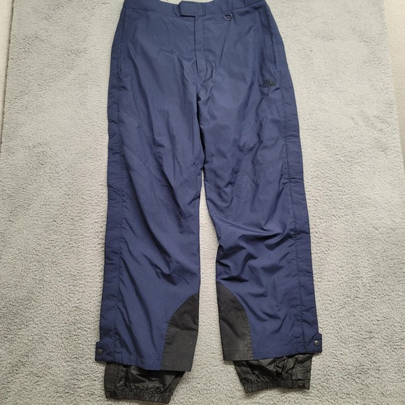 The‎ North Face Pants Mens XL Blue Zip Off Weatherproof Outdoors Ski Snow Logo - Picture 1 of 16